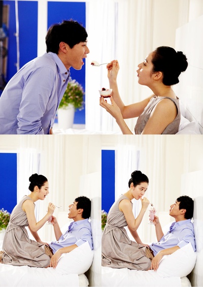 延政勋的写真-模范夫妻呢