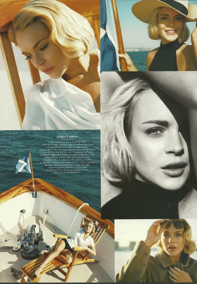 琳赛·洛翰的写真