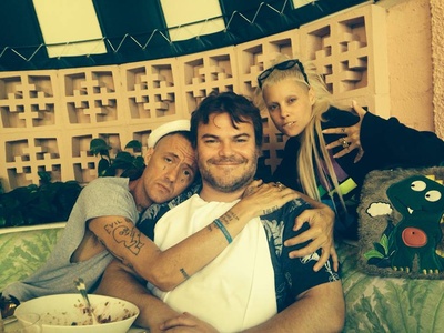 忍者的写真-with Jack Black