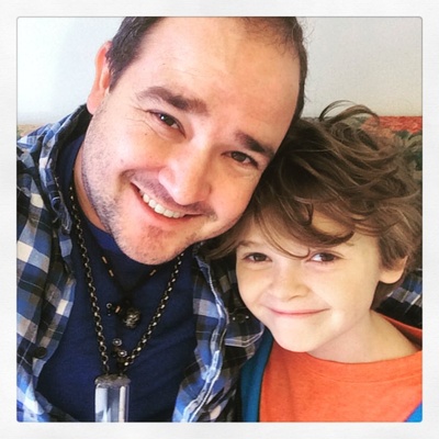 布莱德利·皮尔斯的写真-儿子