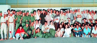 朱延平的写真-《异域》工作照