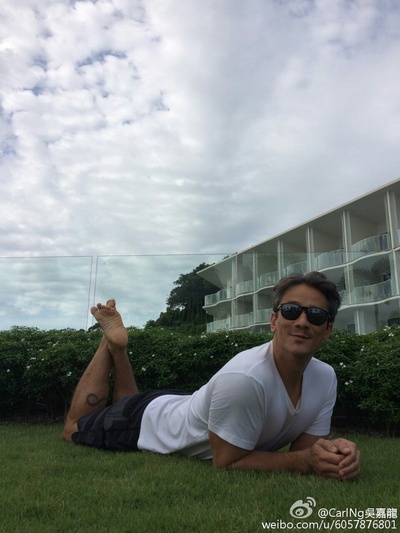 吴嘉龙的写真-转自 CarlNg吳嘉龍 微...