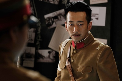 范哲琛的写真-范哥演鬼子大佐