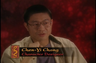 张振益的写真-担任《花木兰》角色设...