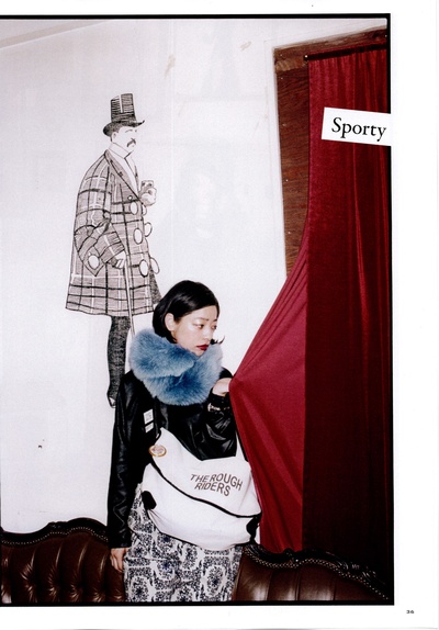 市川实和子的写真-装苑 2012年8月号