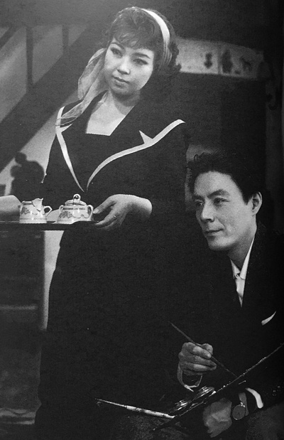 芥川比吕志的写真-夜の闘魚（1959），...