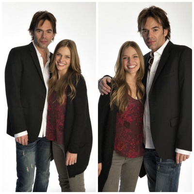 比利·伯克的写真-with Tracy Spiridakos