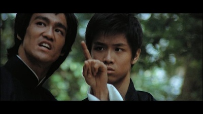 董玮的写真-1973年龙争虎斗中与...