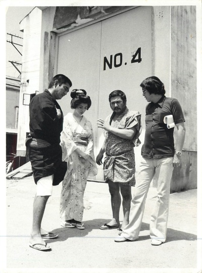 胜新太郎的写真-高仓健，梶芽衣子，胜...