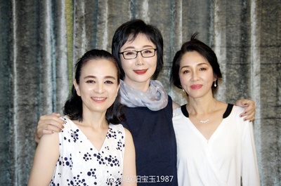 张蕾的写真-17年红楼聚首照~