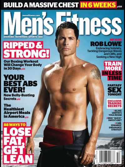 罗伯·劳的写真-《Men's Fitness》杂...