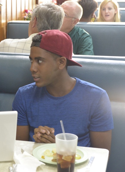 贾雷尔·杰罗姆的写真-眼白瞩目