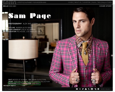 山姆·佩吉的写真