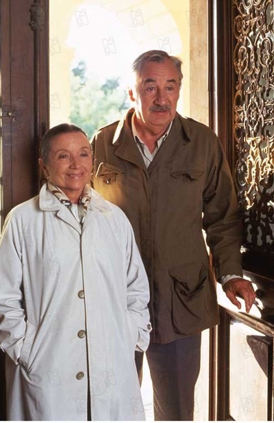 莫妮克·肖梅特的写真-和丈夫菲利浦·诺瓦雷