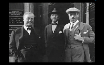 维克多·舍斯特勒姆的写真-瑞典电影黄金时代三位...