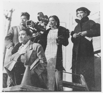 蔡楚生的写真-蔡楚生导演《新女性》...