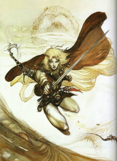 天野喜孝的写真-作品