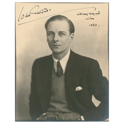 约翰·吉尔古德的写真