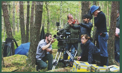 诹访敦彦的写真-《由纪与妮娜》的拍摄...