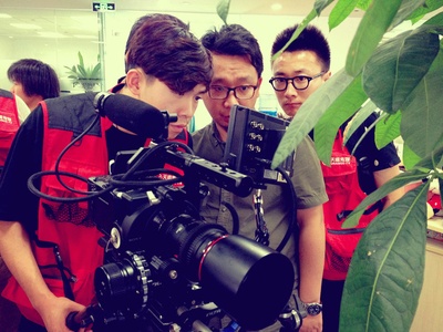 郑凯的写真-郑凯·拍摄现场照