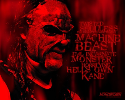 卡恩的写真-从新带上面具的Kane