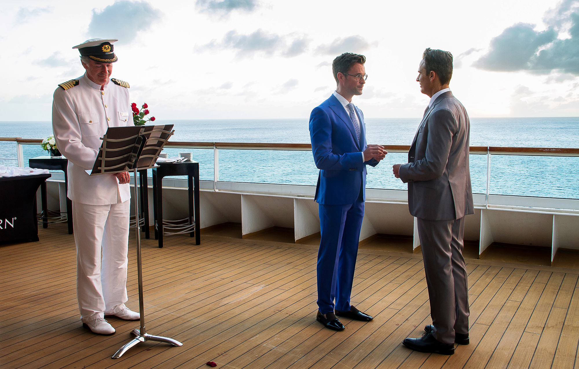 加里·詹内蒂的写真-和丈夫Brad Goreski