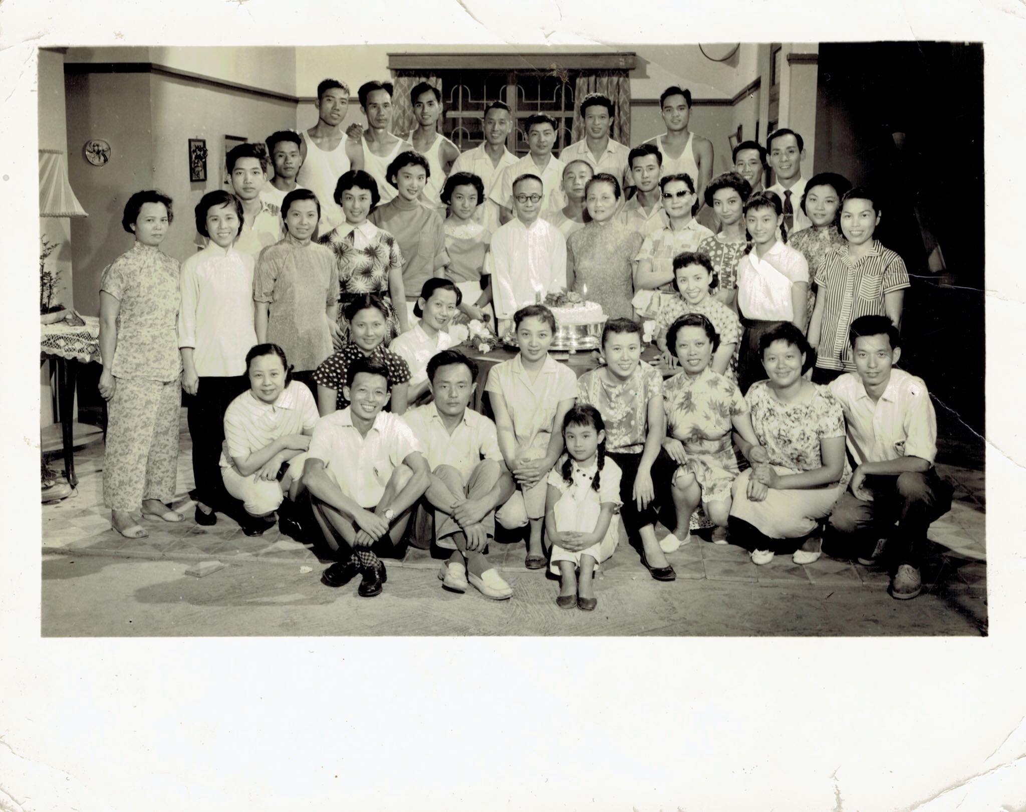 鲍方的写真-1958 庆祝朱石麟導演...