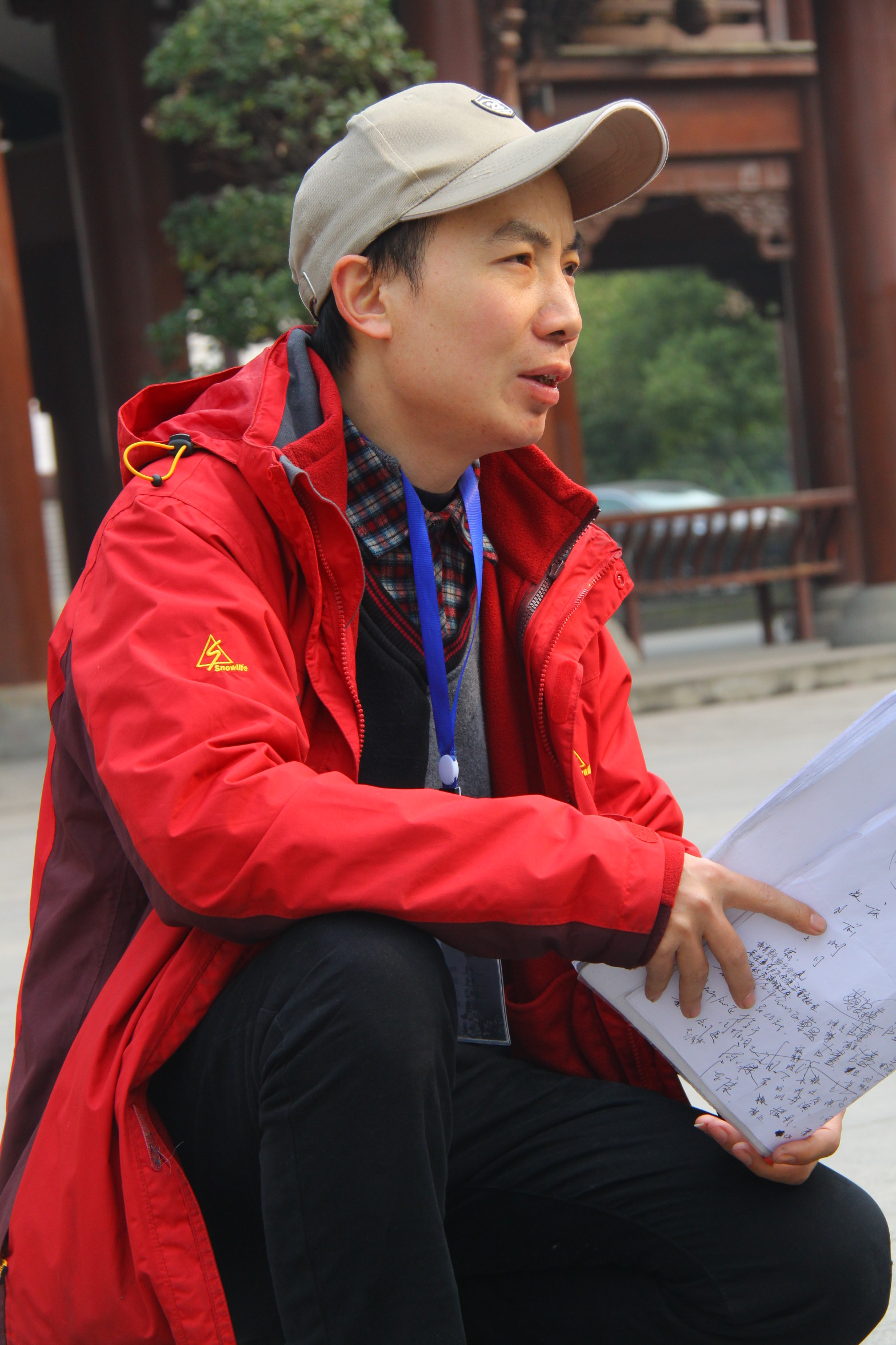 周彬的写真-片场讲戏