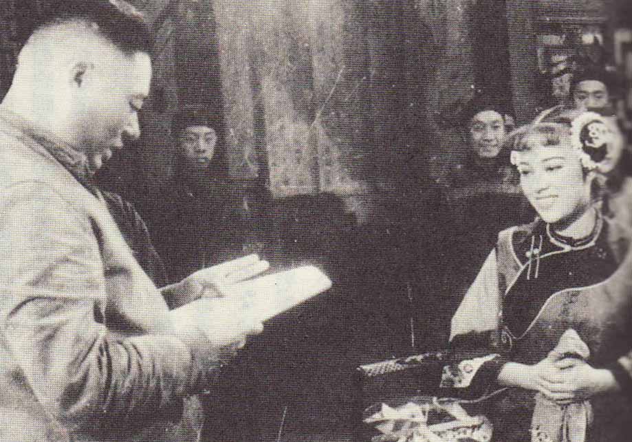 卜万苍的写真-拍摄《万世流芳》时的...