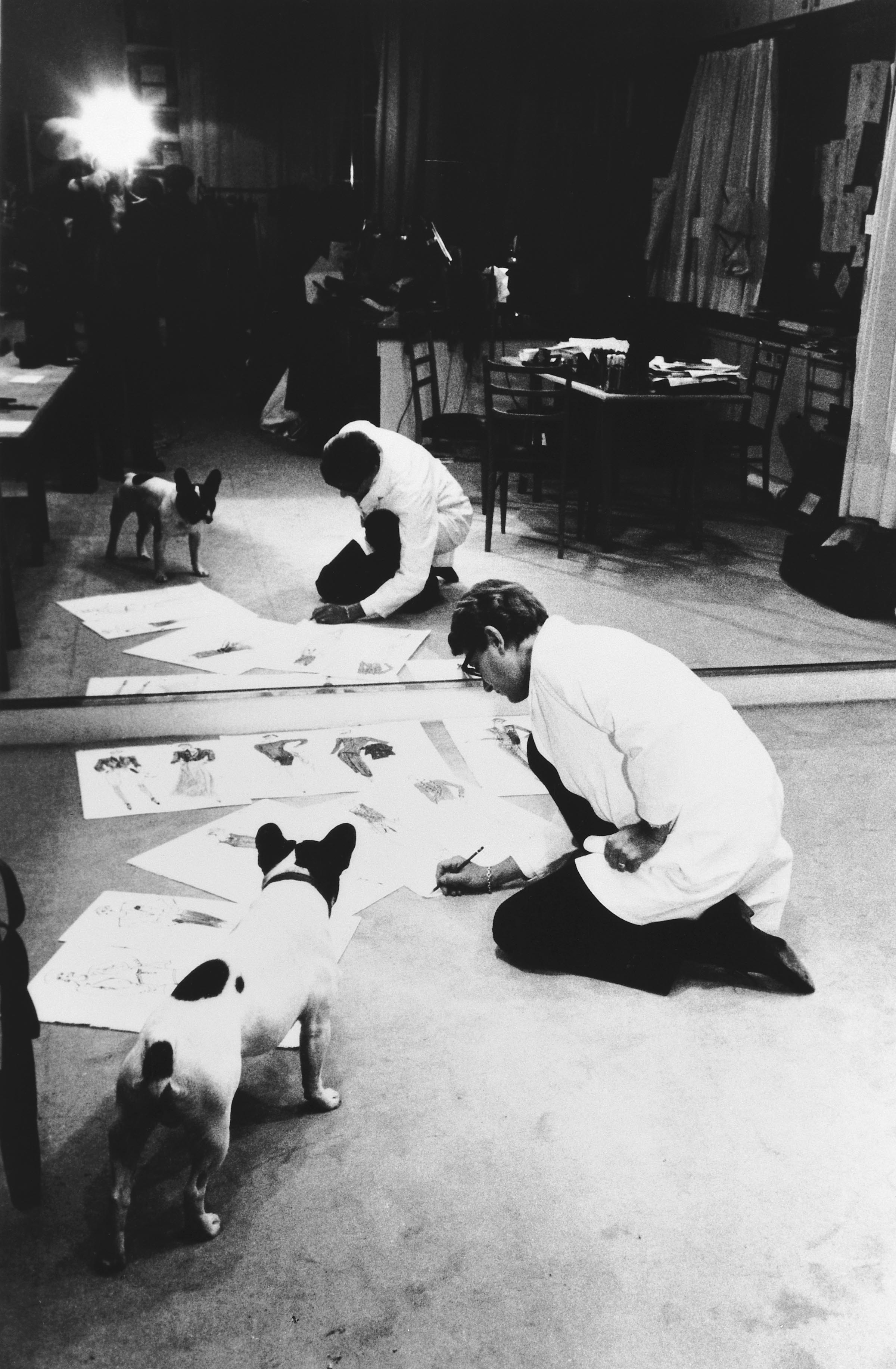 伊夫·圣洛朗的写真