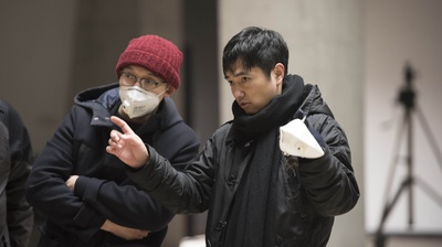 宋灏霖的写真-《所爱非人》拍摄现场