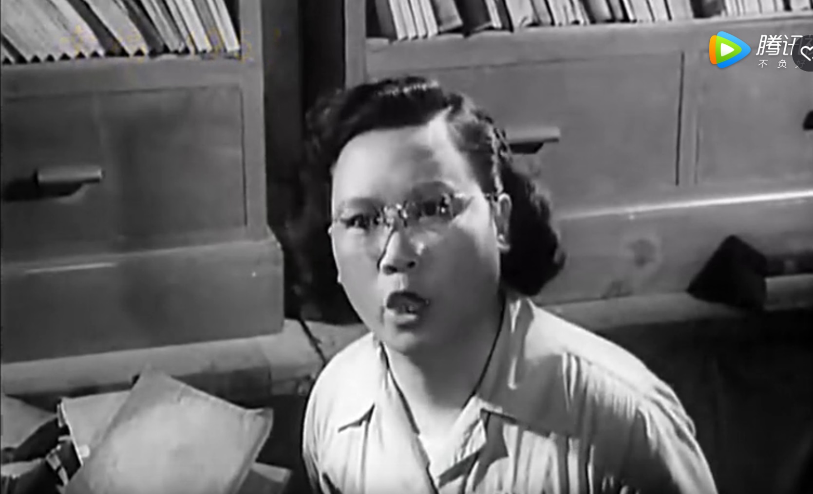 谢怡冰的写真-《幸福》饰 图书管理...