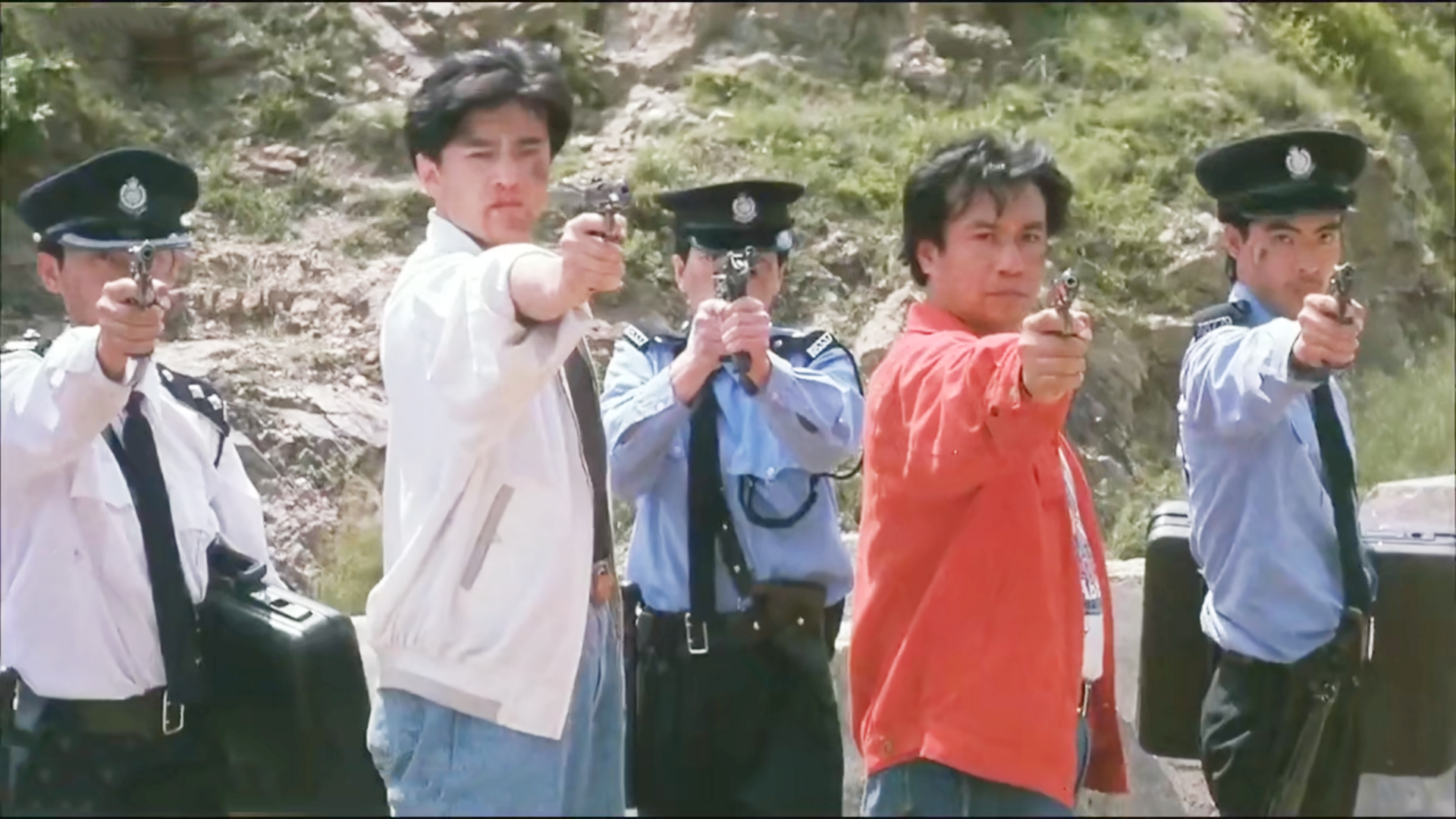 张继波的写真-持枪look