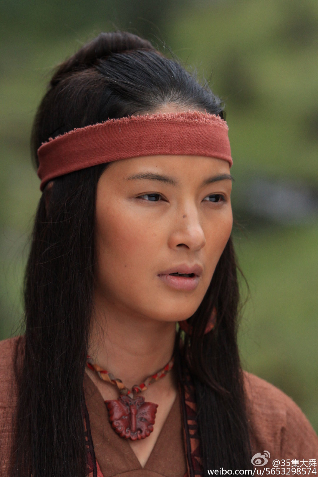 马嘿·阿依诗莎 的写真-电视剧《大舜》饰  大...