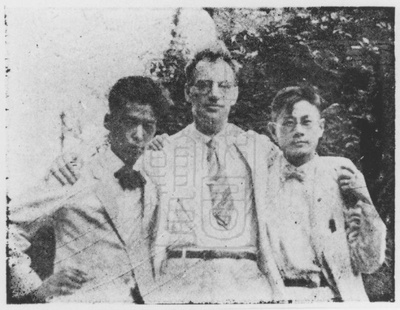 田汉的写真-田汉、皮涅克、蒋霞村...