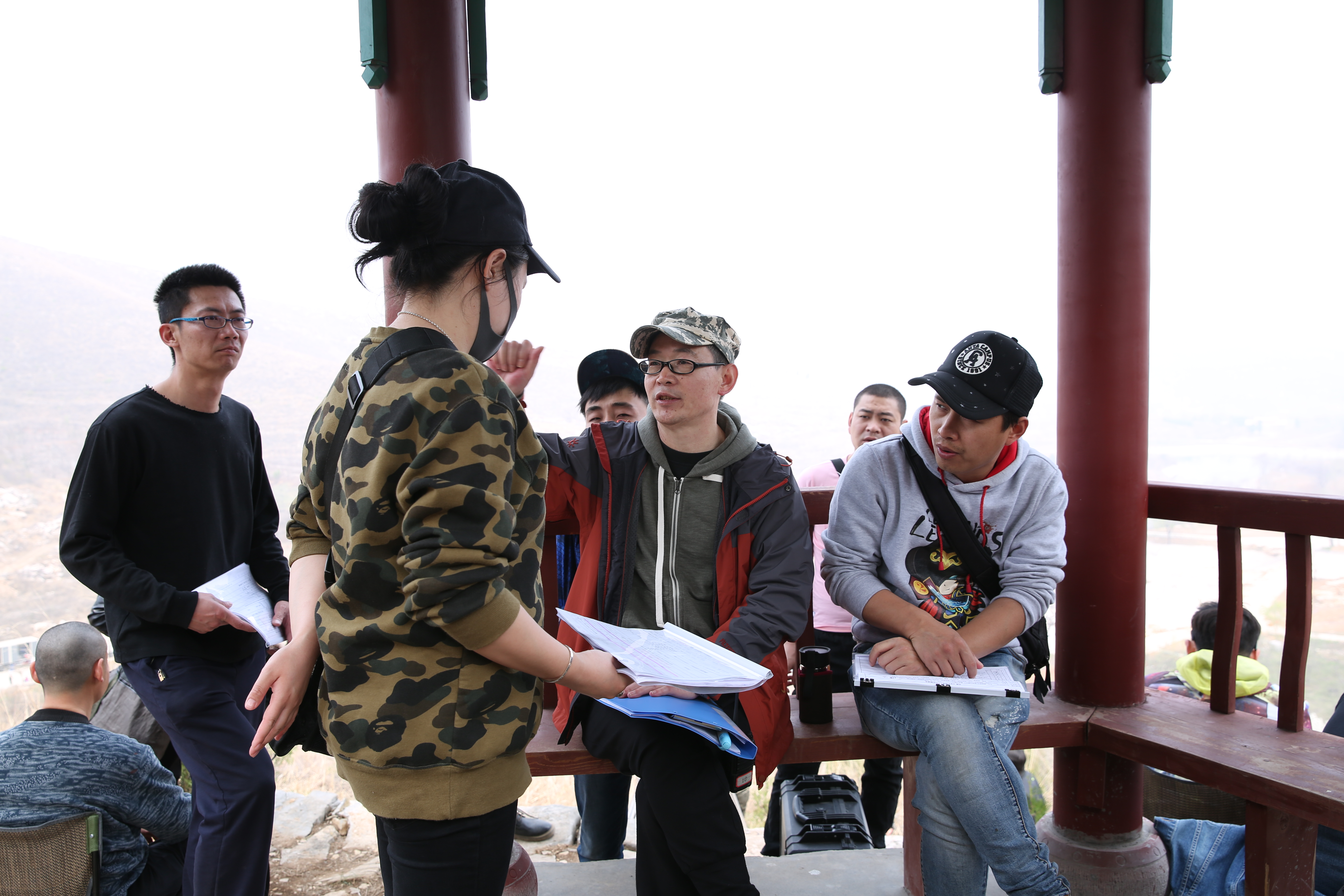 闫国喜的写真-和造型部门沟通