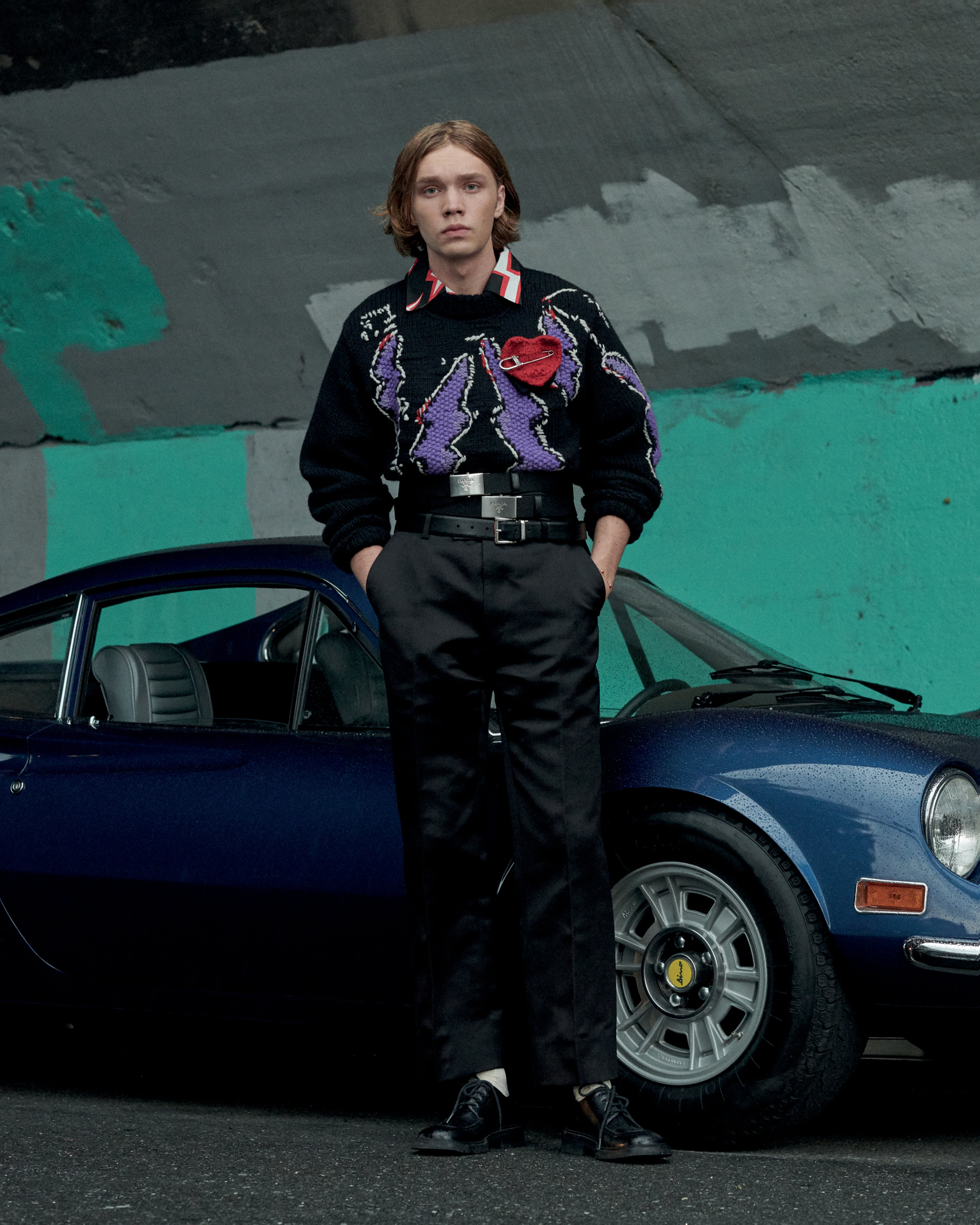 查理·普拉默的写真-L'Officiel Hommes Pa...