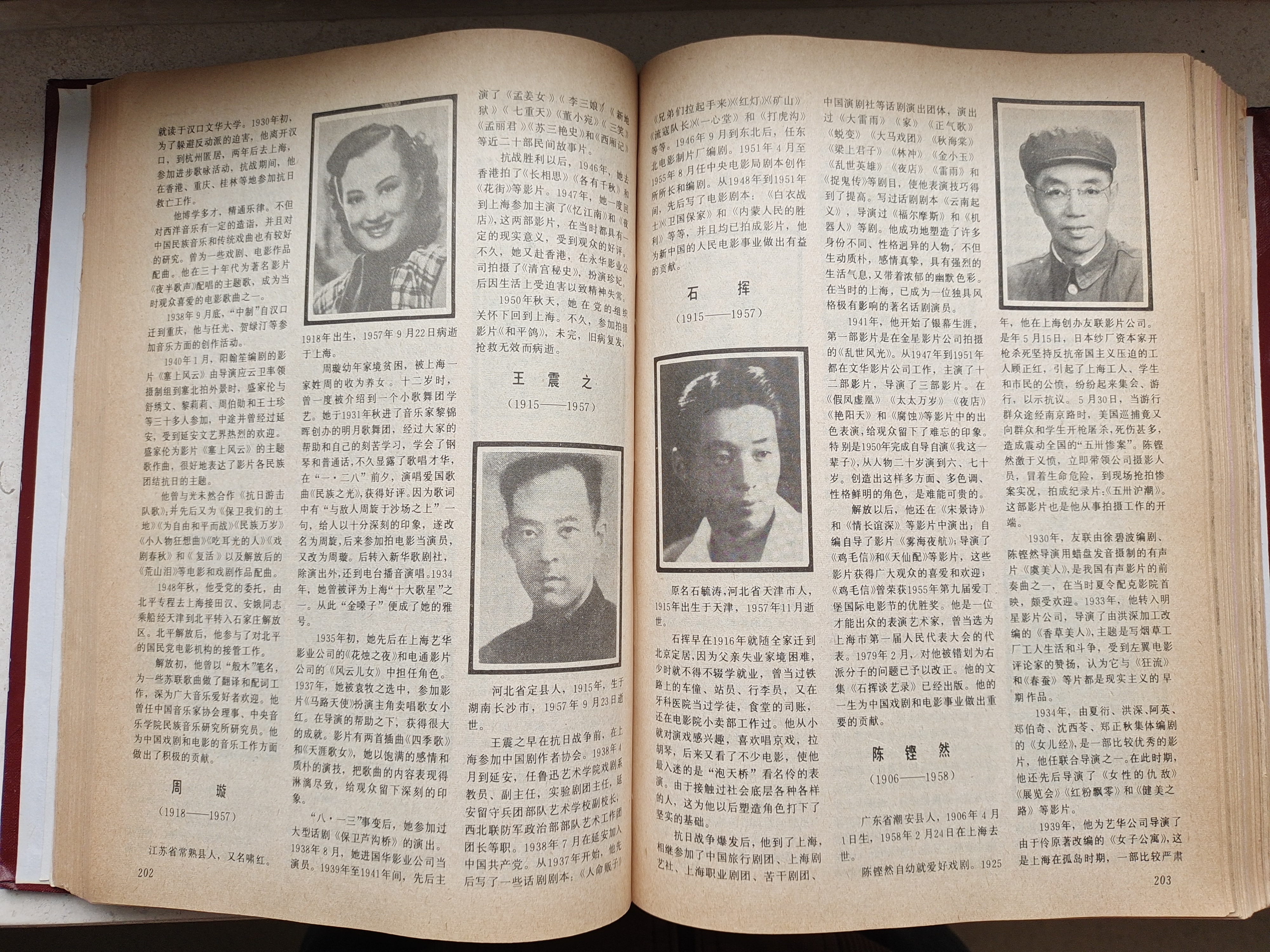 陈铿然的写真-中国电影年鉴1982