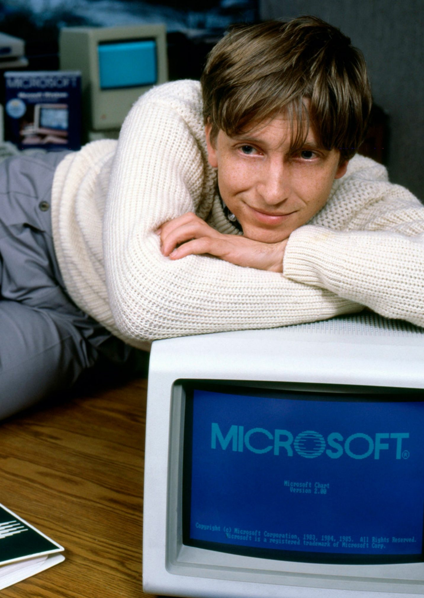 比尔·盖茨的写真