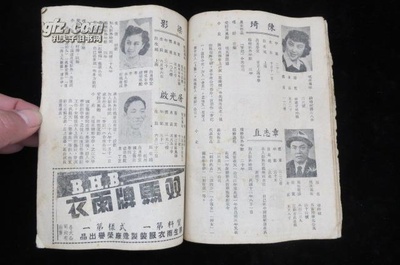 屠光启的写真-1944年《中国电影演...