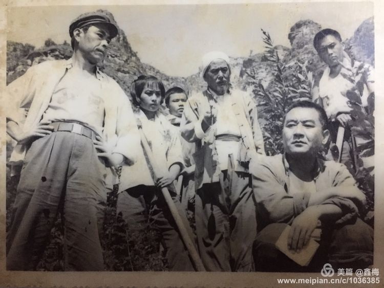 张子良的写真-1976年电影《山里红...