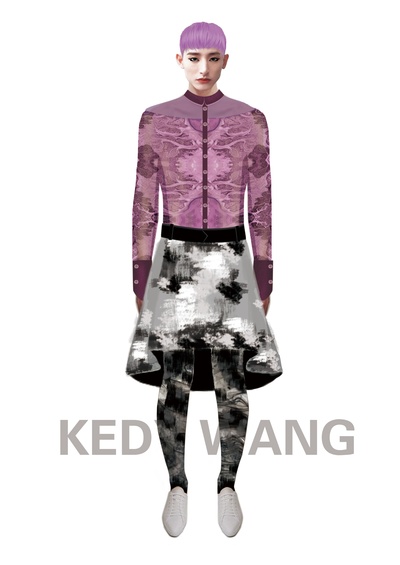 李洙赫的写真-“换”彩--紫色高雅--...