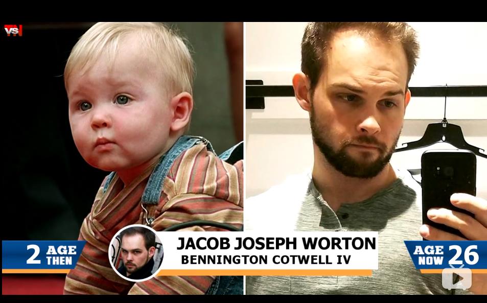 雅各布·约瑟夫·沃顿的写真-对比照(1994vs2018)