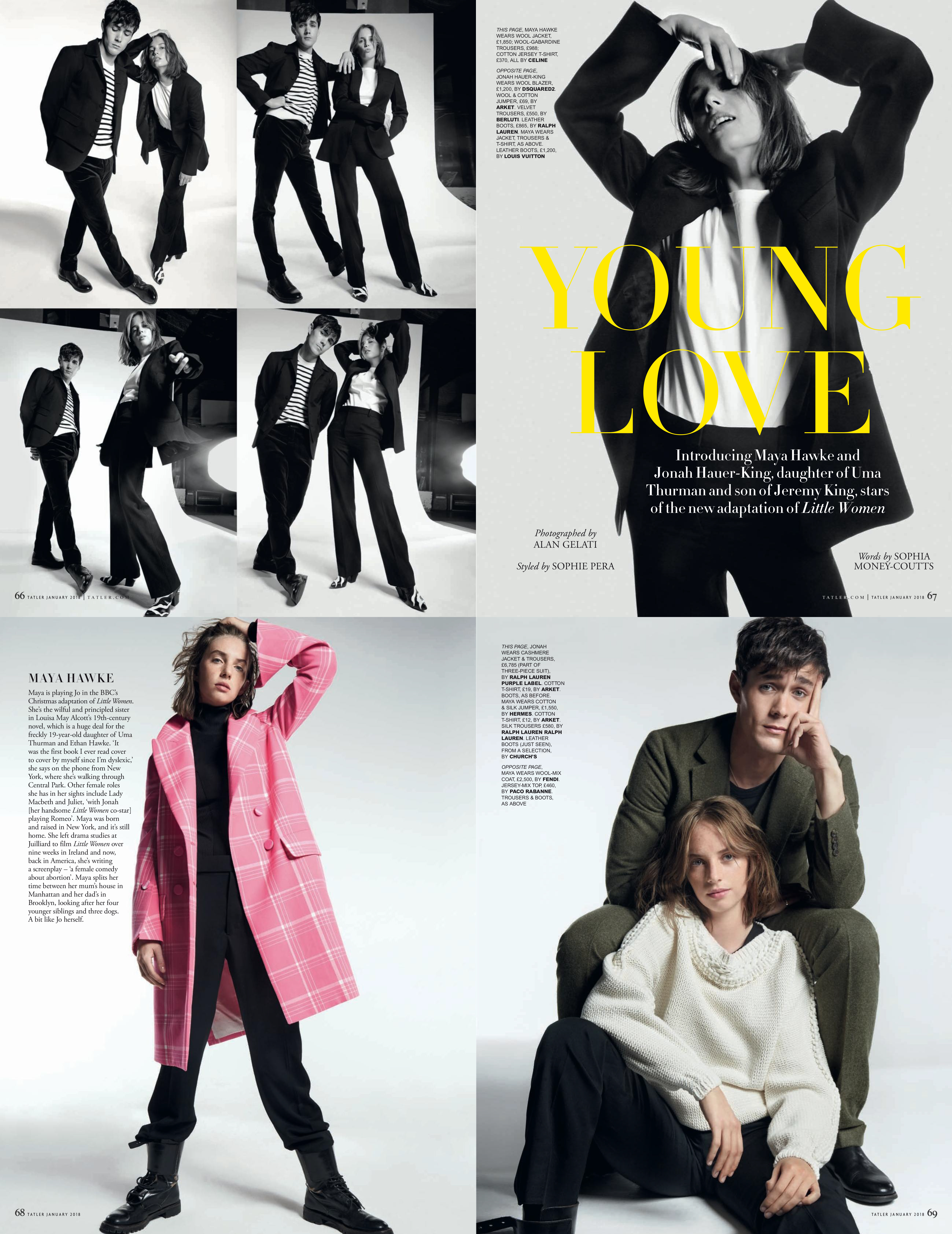 乔纳·豪尔-金的写真-Tatler UK by Alan Gel...