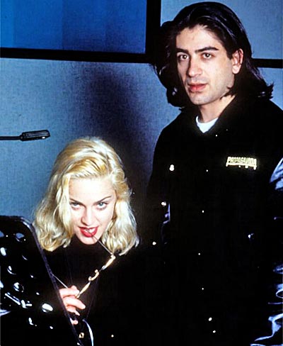 阿莱克·凯西西恩的写真-Madonna Working on ...