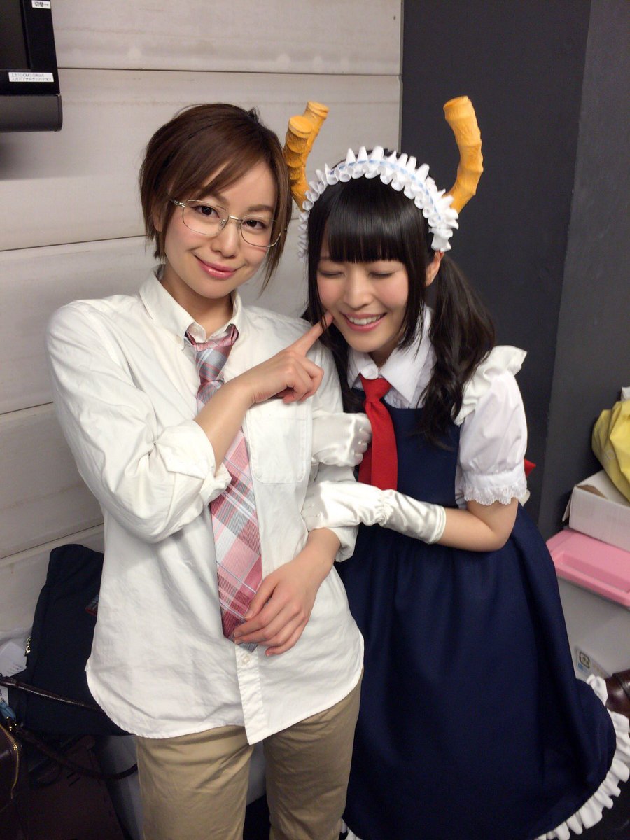 桑原由气的写真-《小林家的龙女仆》的...