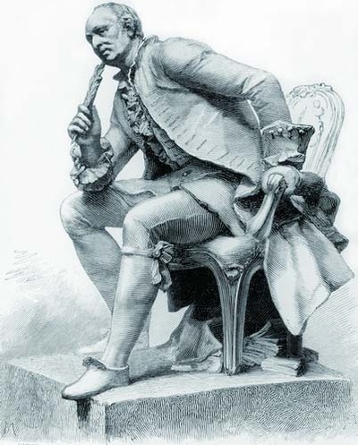 丹尼斯·狄德罗的写真-雕像