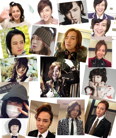 张根硕的写真-发型大集合