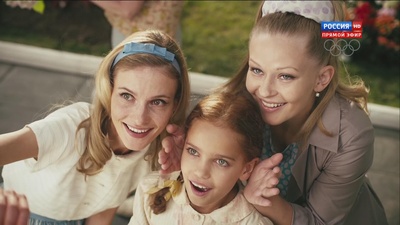 斯维塔兰娜·伊万诺娃的写真-2014冬奥开幕式