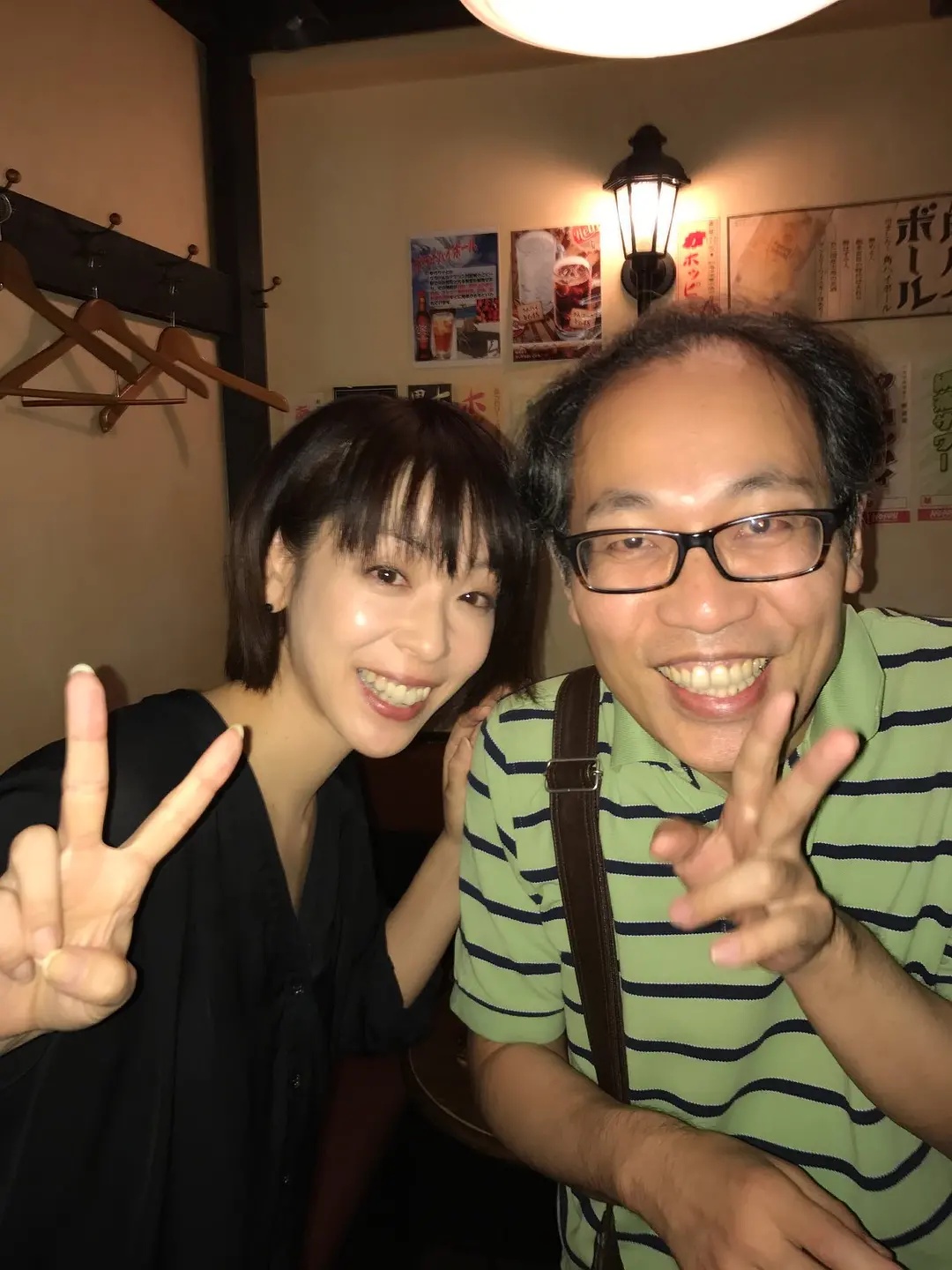 正名仆蔵的写真-与游井亮子 by游井亮...